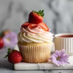 Real Strawberry Cupcakes Recipe