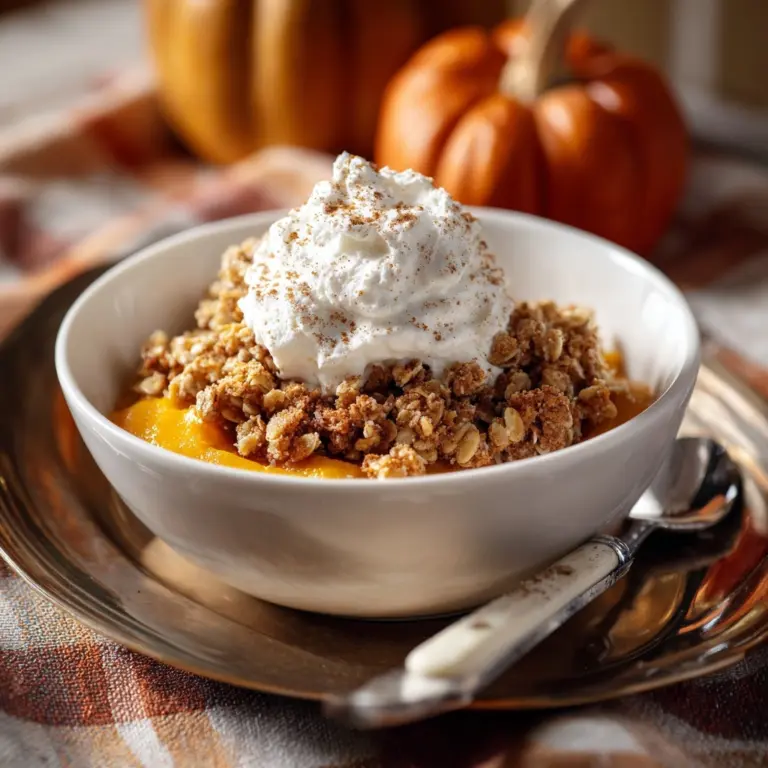 Pumpkin Crisp Recipe