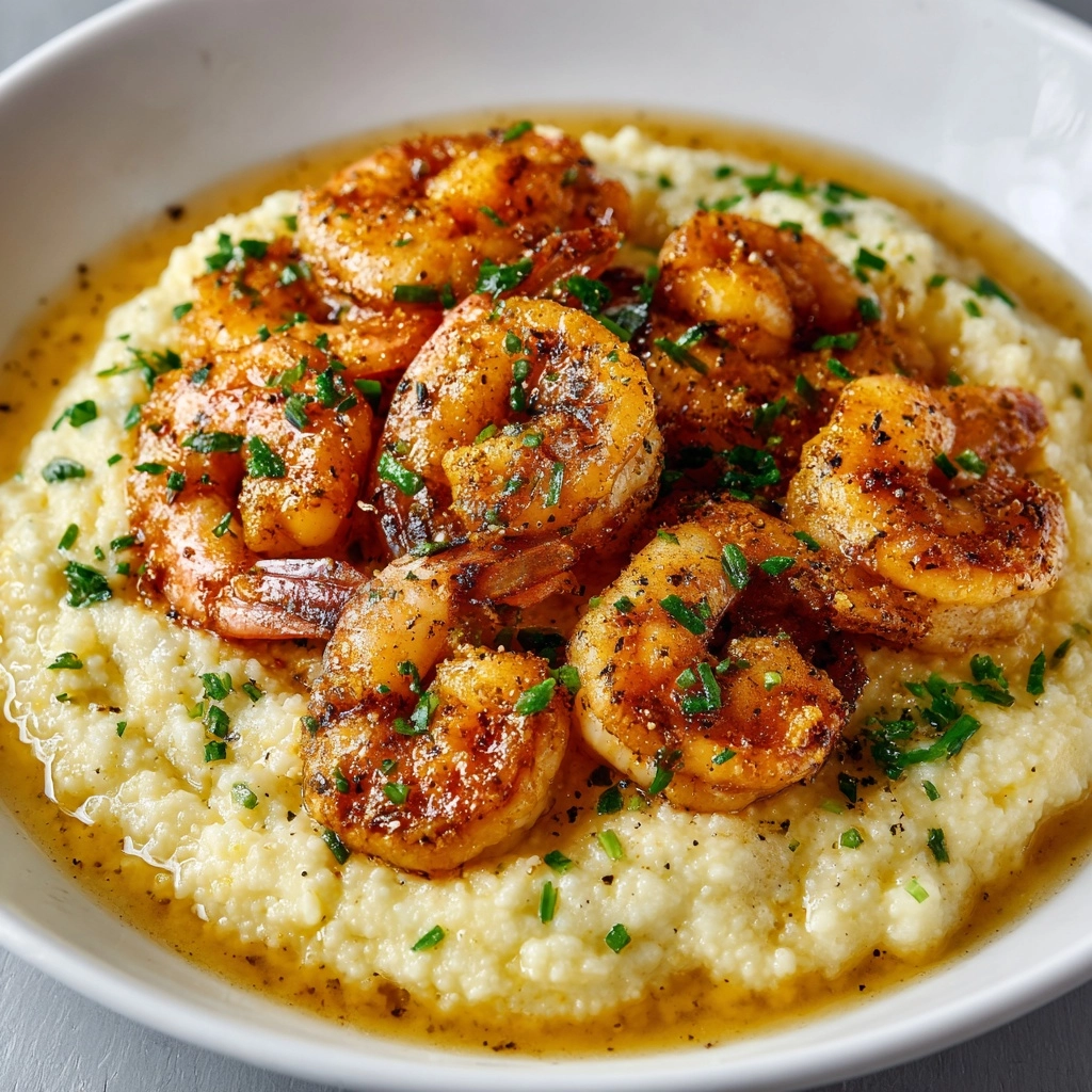 Why Jerk Shrimp & Cheesy Grits Are Irresistible Recipe - Recipe Image