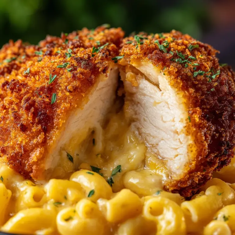 Southern Fried Chicken with Creamy Mac and Cheese Recipe