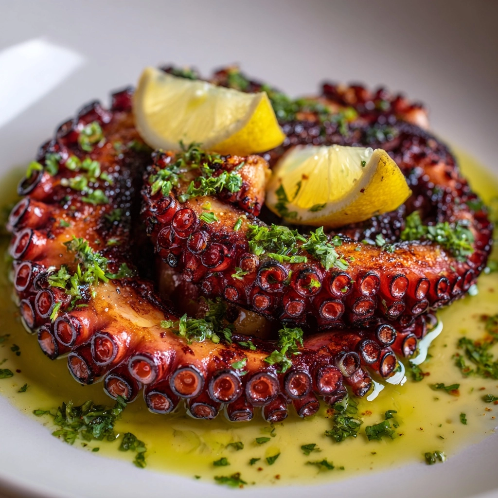 Grilled Octopus Recipe - Recipe Image