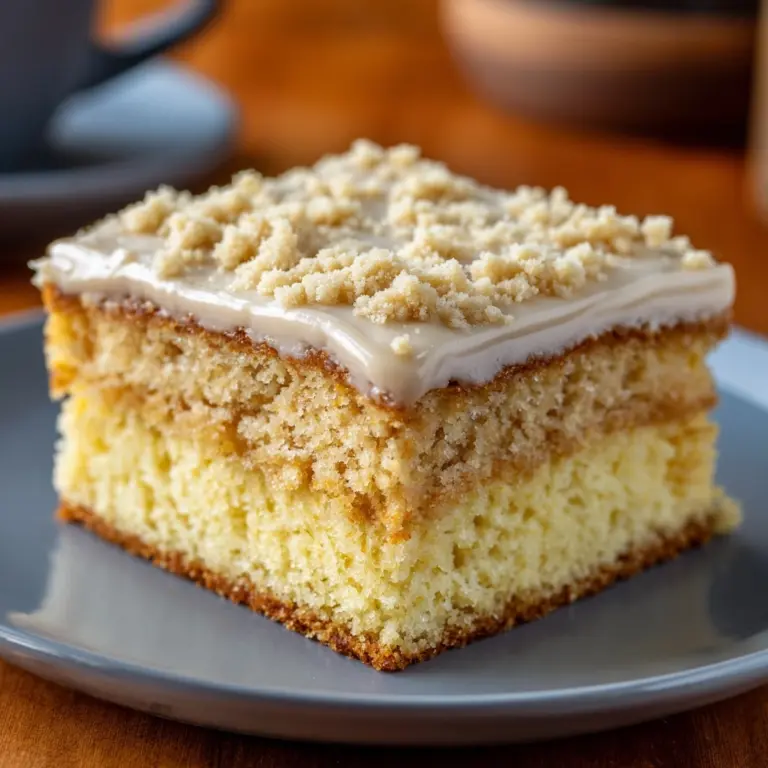 Lemon Cream Cheese Coffee Cake Recipe