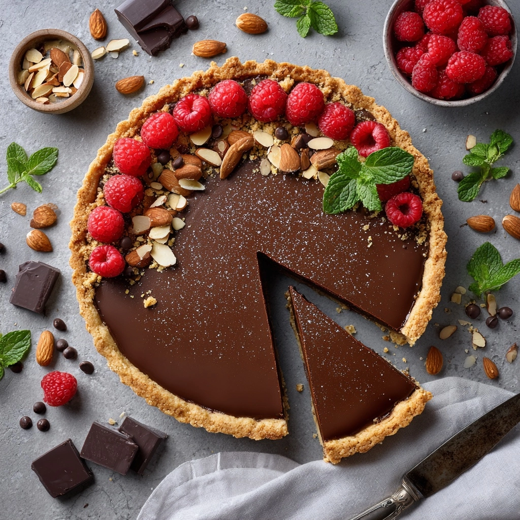 Almond Chocolate Cheesecake Bliss Recipe - Recipe Image