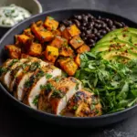 Chicken and Sweet Potato Bowls Recipe