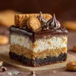 Brownie Layered Cookie Dough Cheesecake Recipe