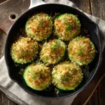 Baked Parmesan Zucchini Rounds Recipe