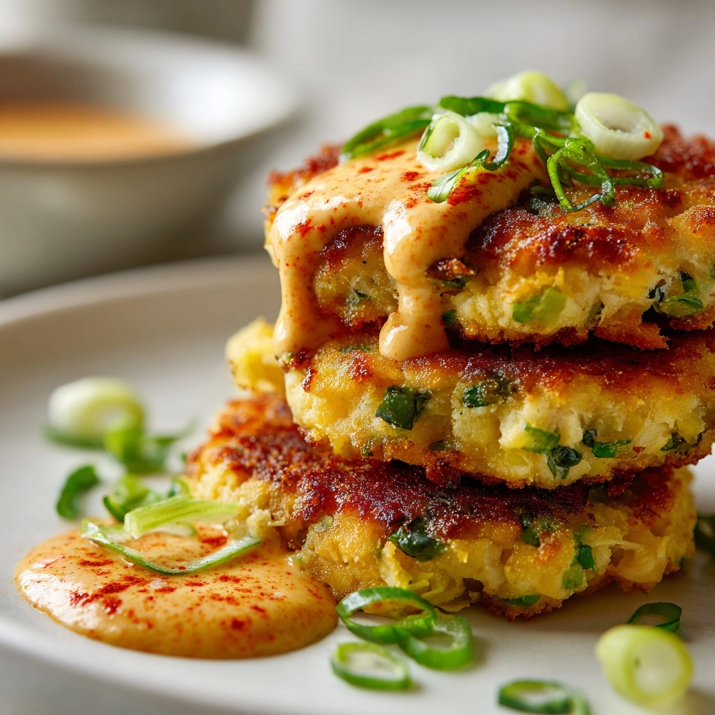 Asian-Style Tuna Cakes with Spicy Mayo Recipe