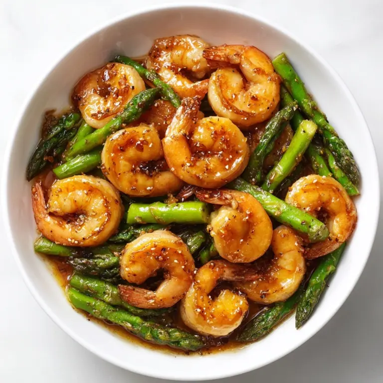Shrimp and Asparagus Stir Fry Recipe