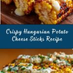 Crispy Hungarian Potato Cheese Sticks Recipe