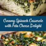 Spinach Casserole with Feta Cheese Recipe