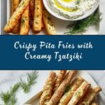Pita Fries with Tzatziki Recipe