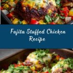 Fajita Stuffed Chicken Recipe