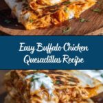 Buffalo Chicken Quesadillas Recipe