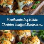 White Cheddar Stuffed Mushrooms Recipe