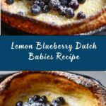Dutch Babies with Lemon Curd and Blueberries Recipe