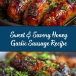 Sweet & Savory Honey Garlic Sausage Recipe