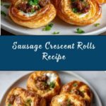 Easy Rotel Sausage & Cream Cheese Crescents Recipe