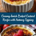 Amish Baked Custard Recipe