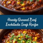 Ground Beef Enchilada Soup Recipe