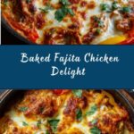 Cheesy Baked Fajita Chicken Recipe
