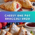 One Pot Broccoli Cheese Orzo Recipe