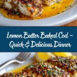 Lemon Butter Baked Cod Recipe