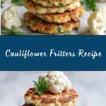 Basic Cauliflower Fritters Recipe