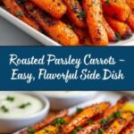 Roasted Parsley Carrots Recipe