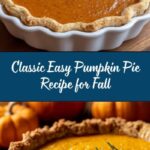 Easy Pumpkin Pie Recipe