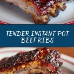 Instant Pot Beef Ribs Recipe