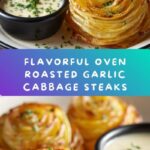Oven Roasted Garlic Cabbage Steaks Recipe