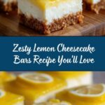 Lemon Cheesecake Bars Recipe