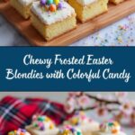 Frosted Easter Blondies Recipe