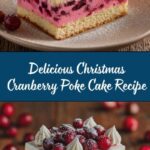 Christmas Cranberry Poke Cake Recipe