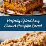 Easy Streusel Pumpkin Bread Recipe
