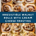 -Walnut Rolls with Cream Cheese Frosting Recipe
