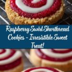 Raspberry Swirl Shortbread Cookies Recipe