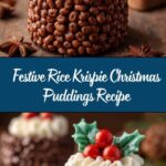 Rice Krispie Christmas Puddings Recipe
