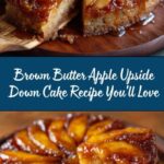Brown Butter Apple Upside Down Cake Recipe