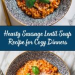 Sausage Lentil Soup Recipe