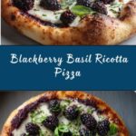 Blackberry Basil Ricotta Pizza Recipe