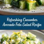 Cucumber Avocado Feta Salad Recipe