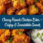 Cheesy Ranch Chicken Bites Recipe