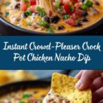 Crock Pot Chicken Nacho Dip Recipe