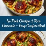 No Peek Chicken & Rice Casserole Recipe
