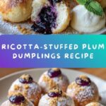 Plum Dumplings with Ricotta Recipe