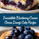 Blueberry Cream Cheese Dump Cake Recipe