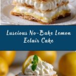 No-Bake Lemon Eclair Cake Recipe