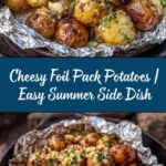 Cheesy Foil Pack Potatoes Recipe