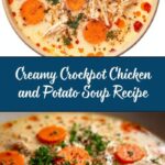 Crockpot Creamy Chicken and Potato Soup Recipe